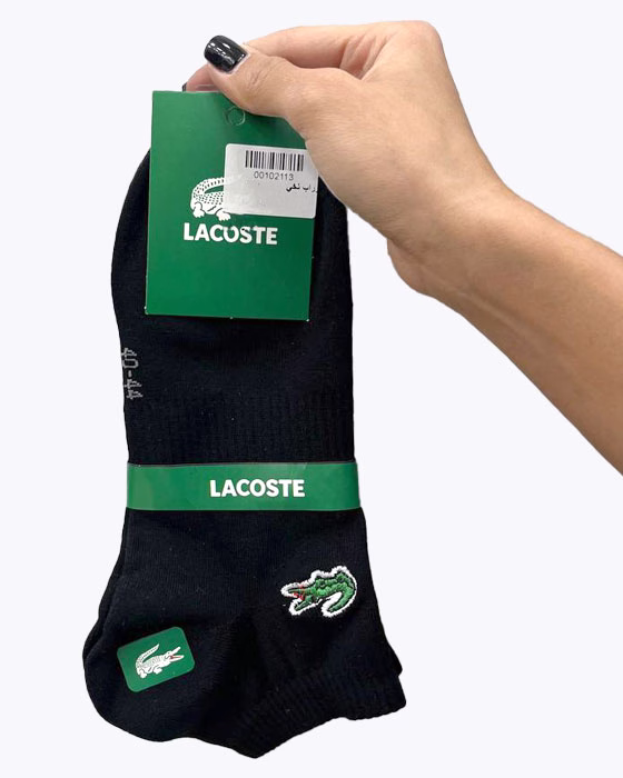 جوراب مچی نخی مردانه LACOSTE