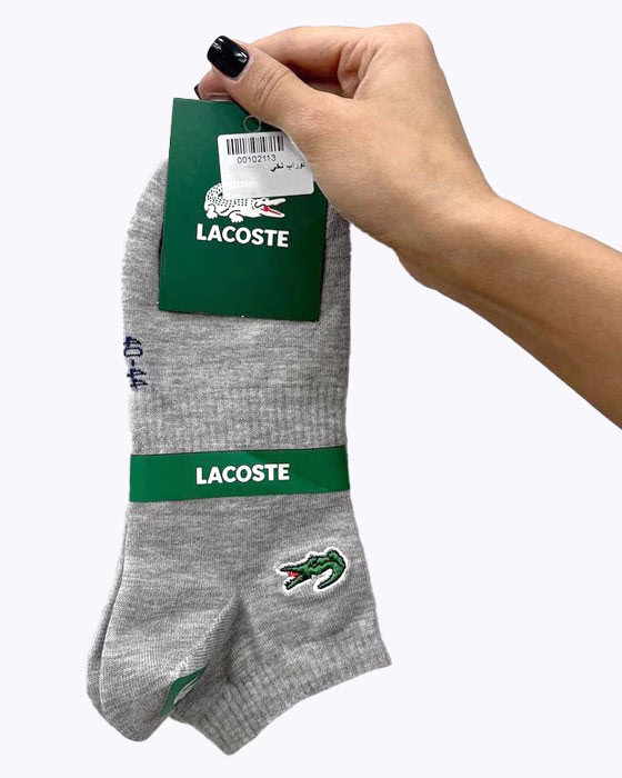 جوراب مچی نخی مردانه LACOSTE