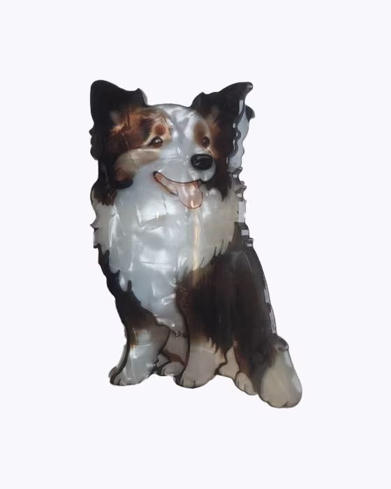 کلیپس مو زنانه طرح Dog