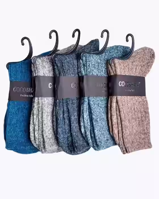 جوراب کلاسیک مردانه طرح گرادیانتی COCO&HANA رنگ بندی