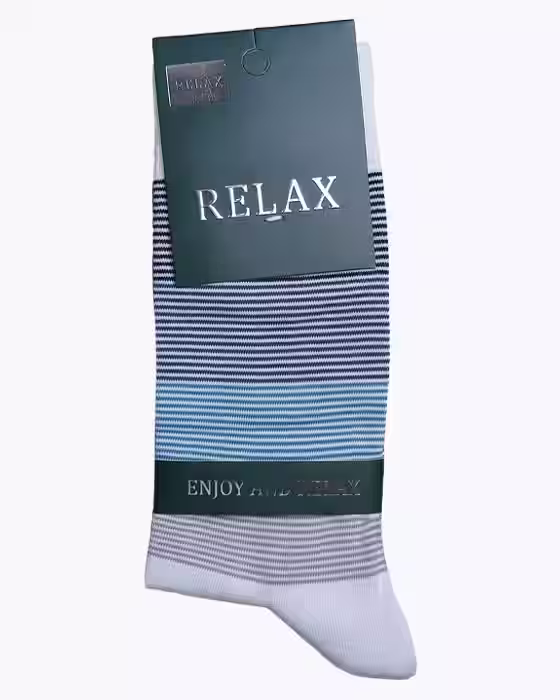 جوراب کلاسیک مردانه طرح رنگی RELAX