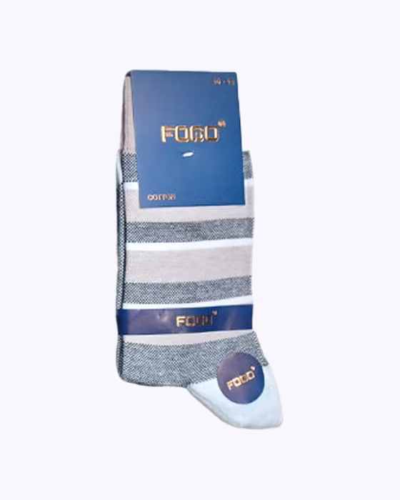 جوراب کلاسیک مردانه طرح رنگی FOGO