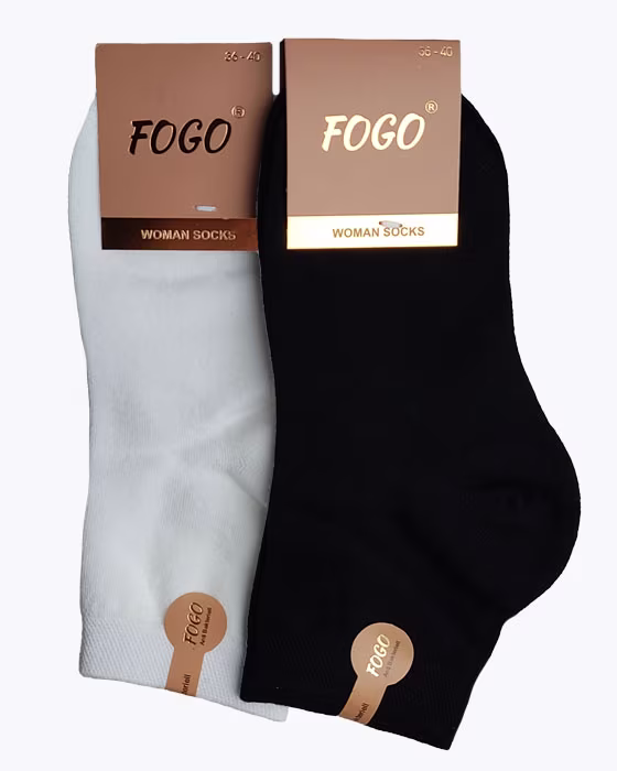 جوراب نیم ساق زنانه FOGO رنگ بندی