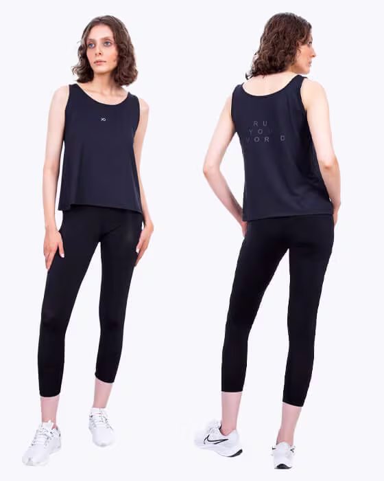 تاپ زنانه حلقه‌ای پشت چاکدار kiddy