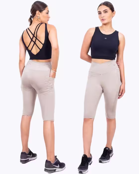 شلوارک زنانه کمر پهن کریستال Kiddy