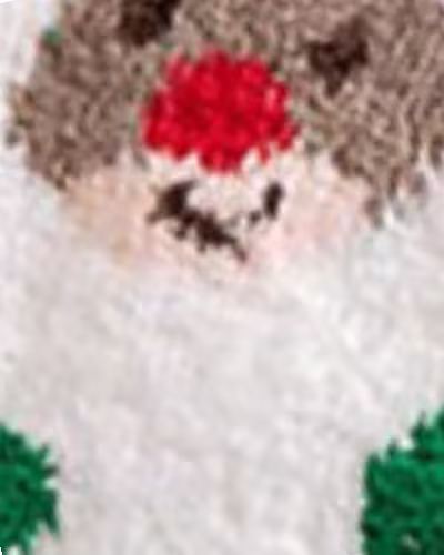 سفید طرح گوزن