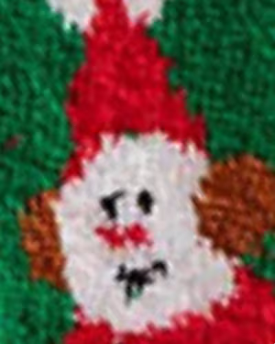 سبز طرح آدم برفی