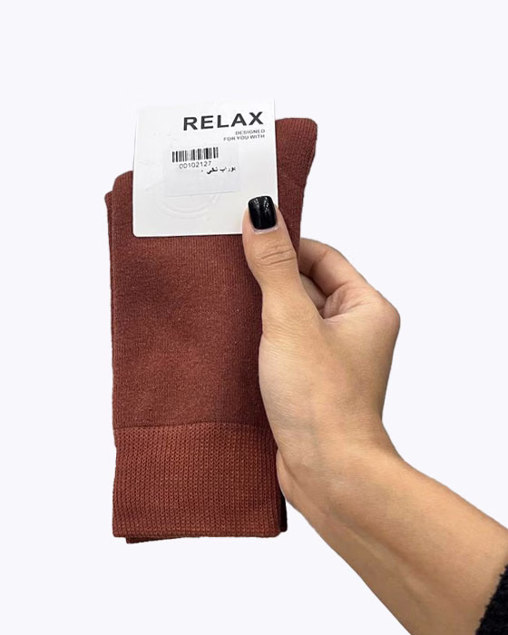 جوراب ساقدار حوله ای زنانه RELAX