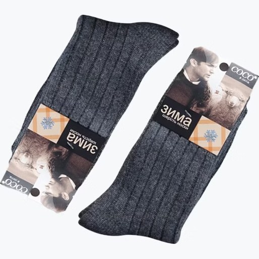 جوراب پشمی کبریتی کلاسیک مردانه COCO&HANA