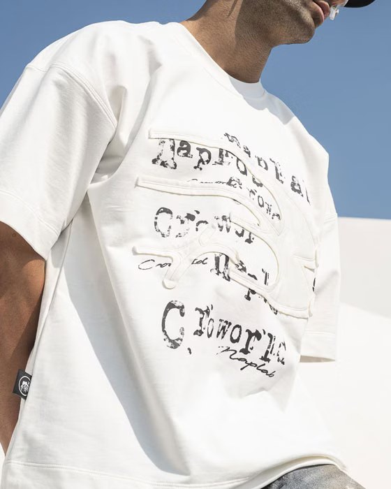 تیشرت نخ پنبه مردانه طرح HELL STAR