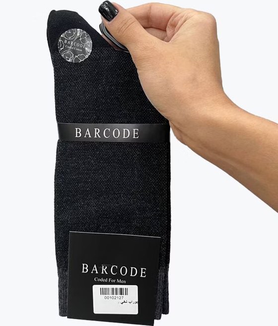 جوراب کلاسیک حصیری مردانه BARCODE