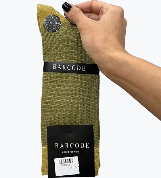 جوراب کلاسیک حصیری مردانه BARCODE
