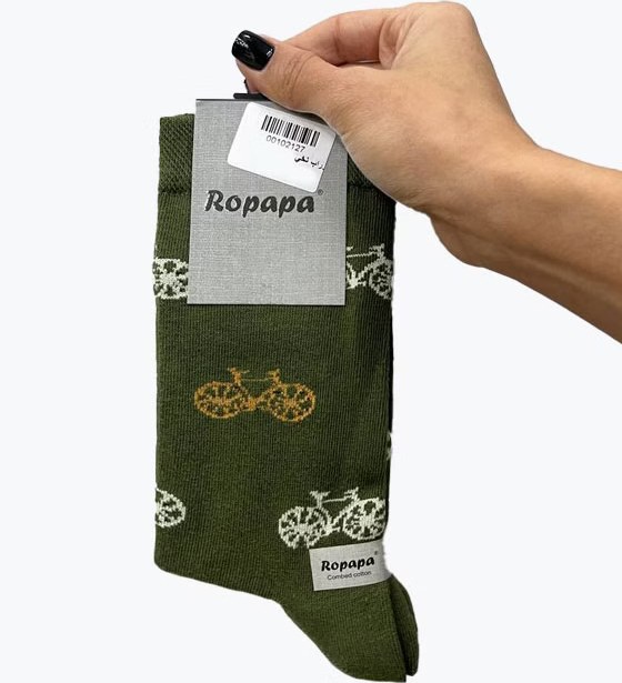 جوراب کلاسیک فانتزی مردانه ROPAPA