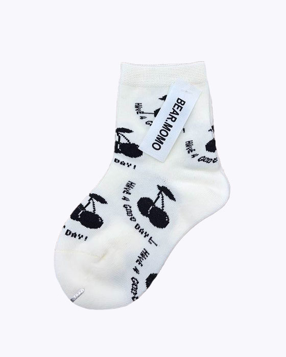 جوراب فانتزی طرحدار دخترانه BEAR MOMO